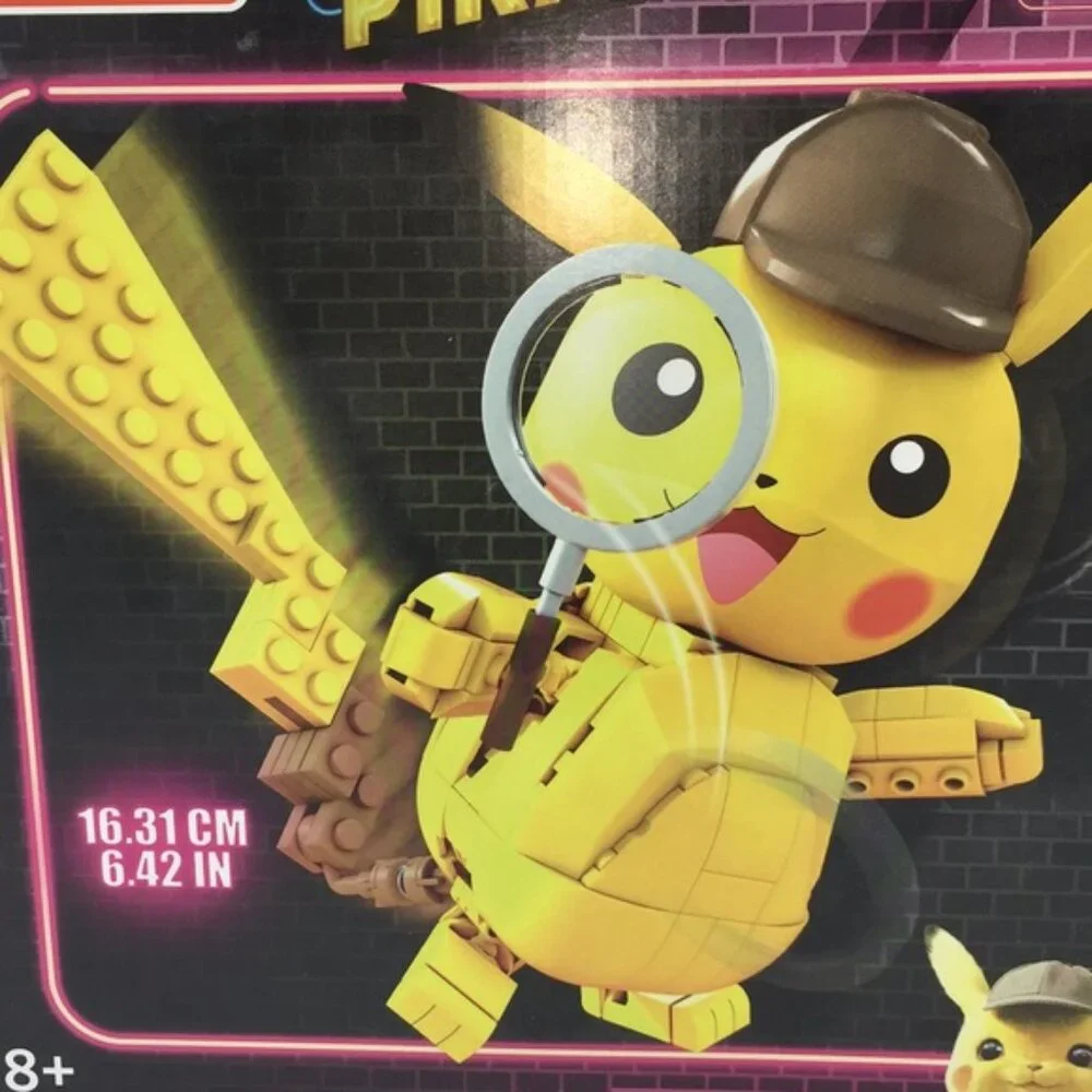 Pokemon Detective Pikachu 271 Pieces Building Block Set Mega Construx - Picture 2 of 9